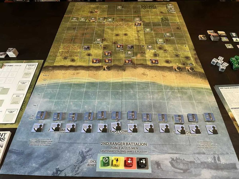 Настільна гра Настольная игра Crowbar! The Rangers at Pointe Du Hoc