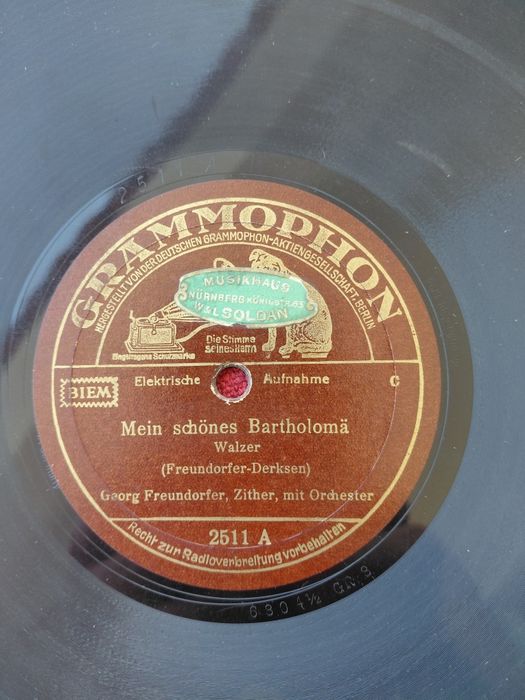 Lote 14 Discos 78 RPM Antigos – Música Clássica, Ópera e Salão Alemão (Anos 30/40)