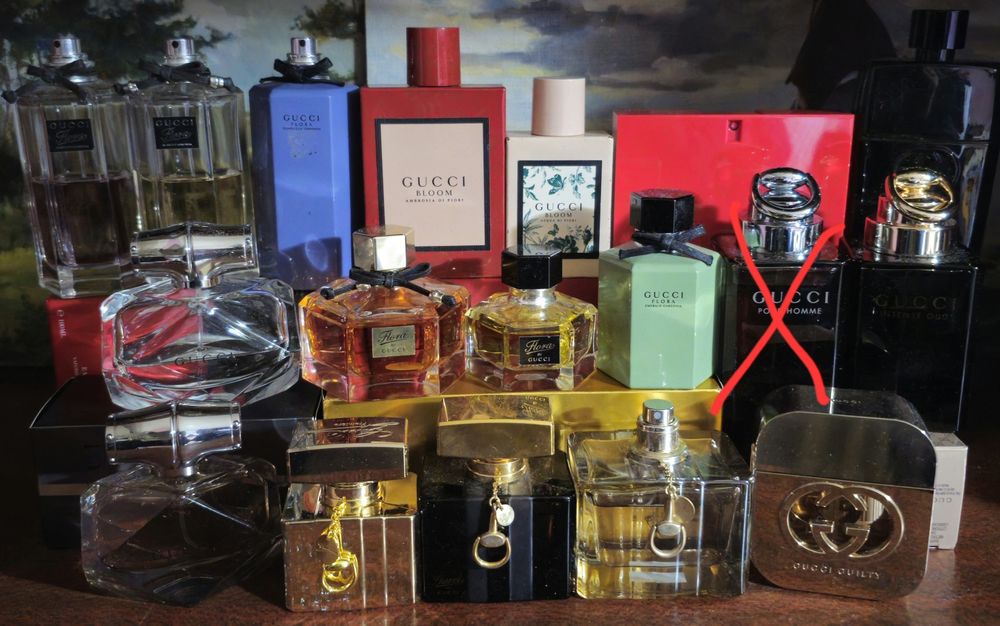 Весняний розпродаж парфумів Gucci (флаконами та на розпив)