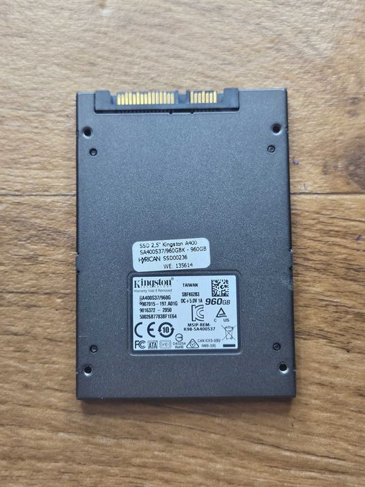 kingston a400 960gb - купить комплектующие для ПК - Цена на OLX.ua