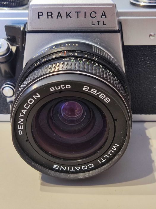 Praktica LTL + Obj. Pentacon 29mm 2.8 + Estojo