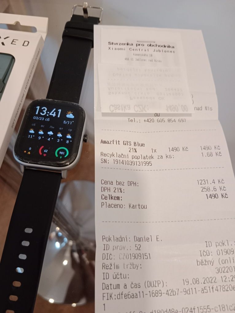 Amazfit GTS Steel Blue A1914 2 500 Olx