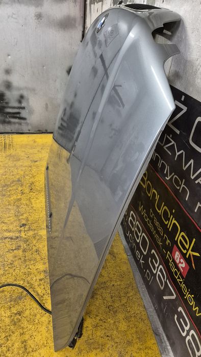 BMW E46 Compact Maska Pokrywka Silnika Silber Grau Metalic