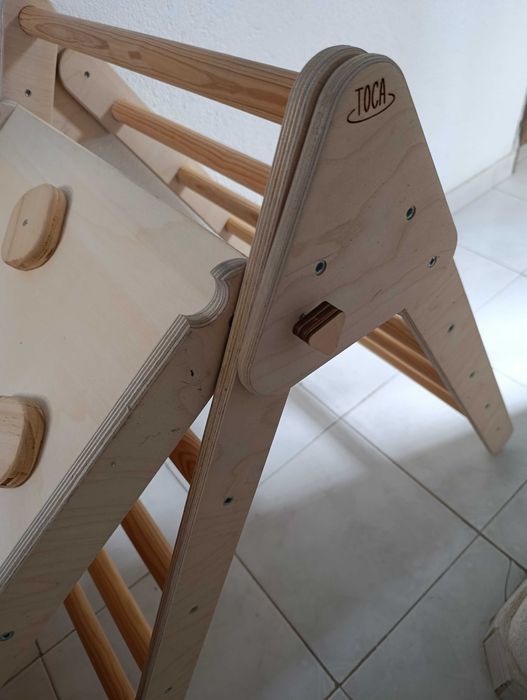 Conjunto Rampa/Escalada c/ escada Montessori - TOCA