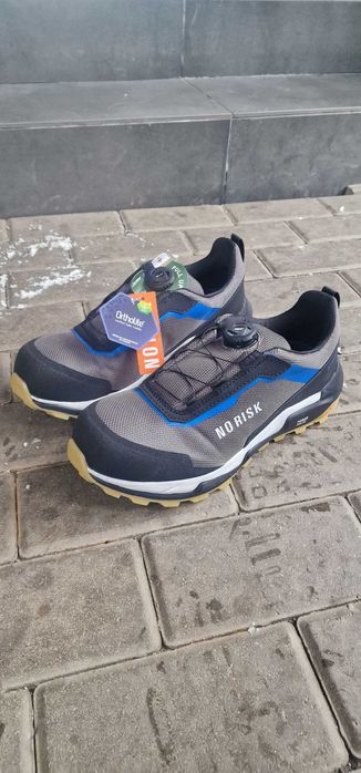 Buty Robocze S3 - Athletic Low FLS Grey and Blue. Rozmiar 42