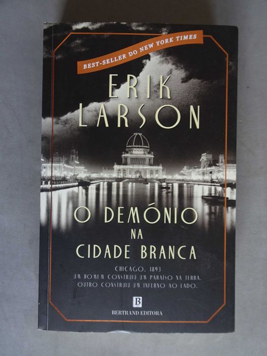 Livro Erik Larson - O Demónio na cidade branca