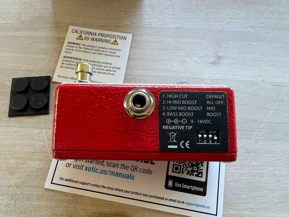 Xotic Super Sweet Booster Efekt gitarowy