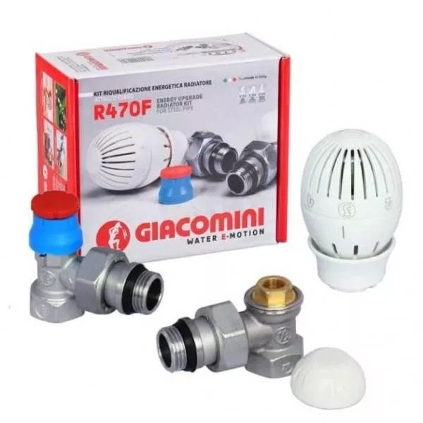 Giacomini термостатичний комплект 1/2 кут  R470F