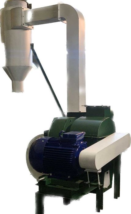 Дробарка щепи тирси, зерна ДМУ 500 з пневматичною подачею