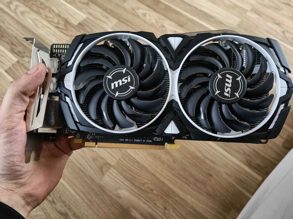 MSI Radeon RX 570 ARMOR OC 8GB GDDR5 – 100% Sprawna + Pudełko