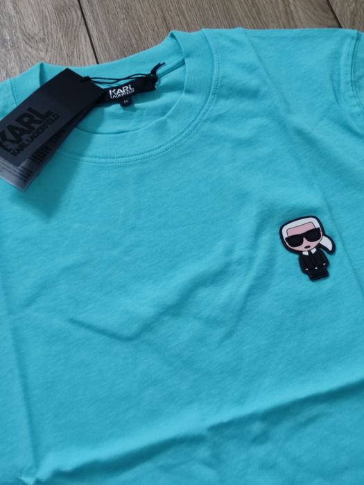 Karl Lagerfeld świetny męski T-shirt rozmiar M