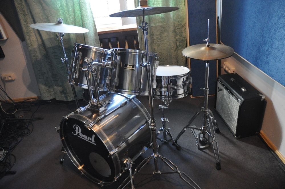 PEARL EXPORT+talerze-kompletna perkusja nastrojona