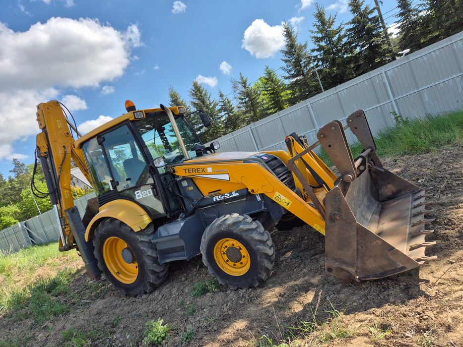 Koparko ładowarka  Terex 820 Rok 2006 koparka
