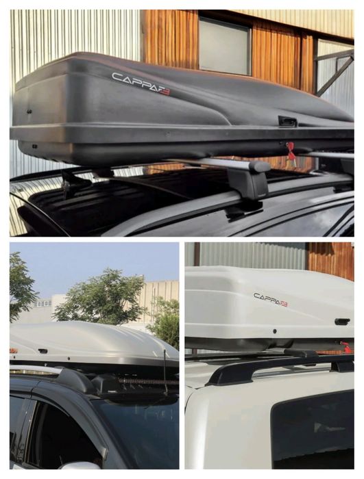 Автобокс CappaFe 250/350 л. Чорний