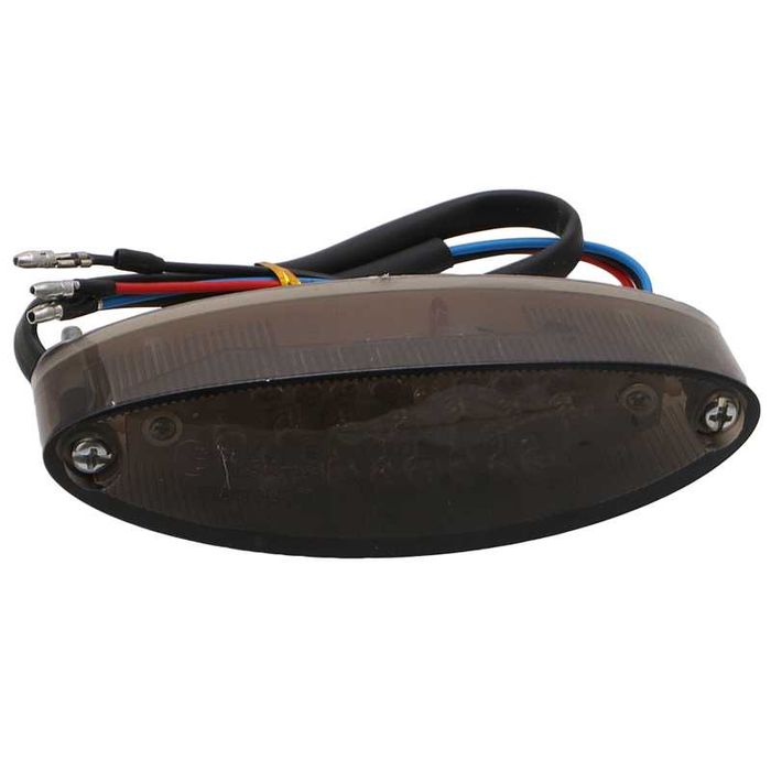 Farolim traseiro LED para moto com luz de Matrícula