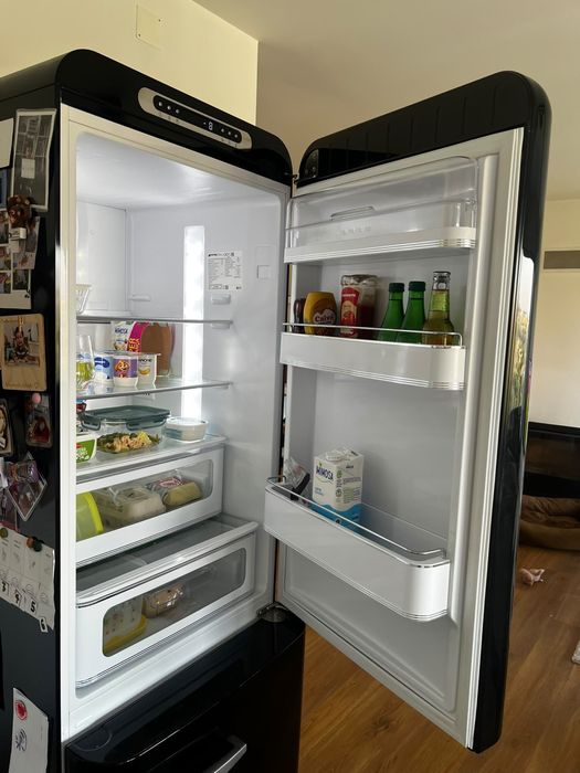 Frigorifico combinado SMEG preto