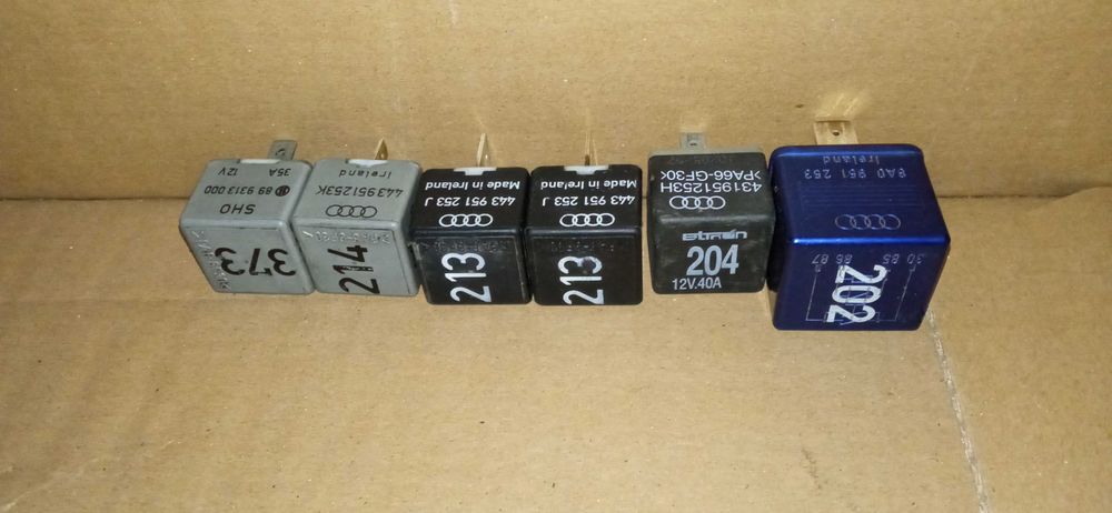 Реле VAG 202,204,213,214,373.