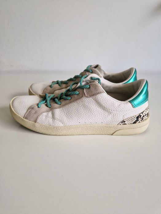 Skórzane sneakersy Zara 39