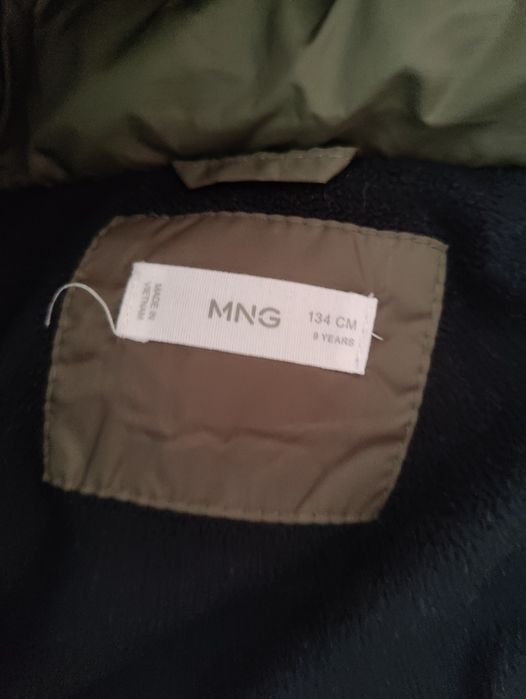 Casaco acolchoado longo Mango 9 anos