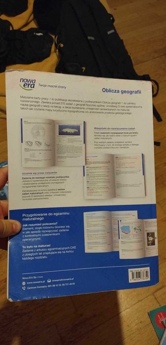 Maturalne karty pracy do geografii