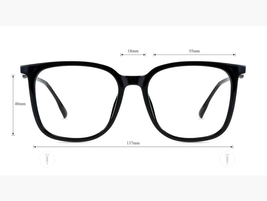 Óculos Firmoo novos com lentes de condução – Preto