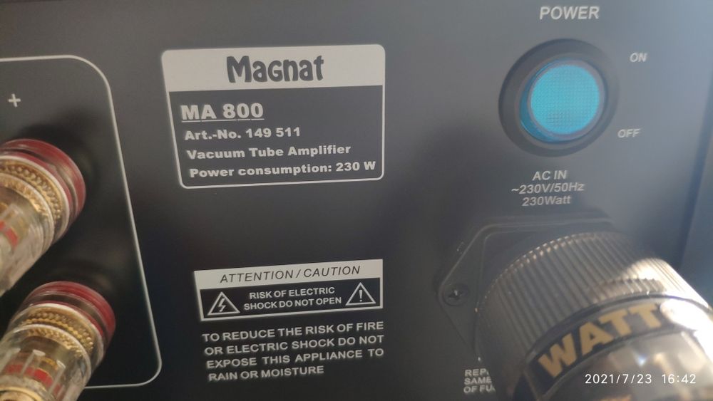 Интегральный усилитель Magnat MA 800