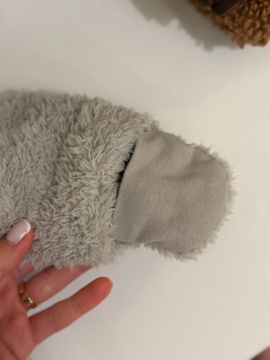 Новый серый детский комбинезон