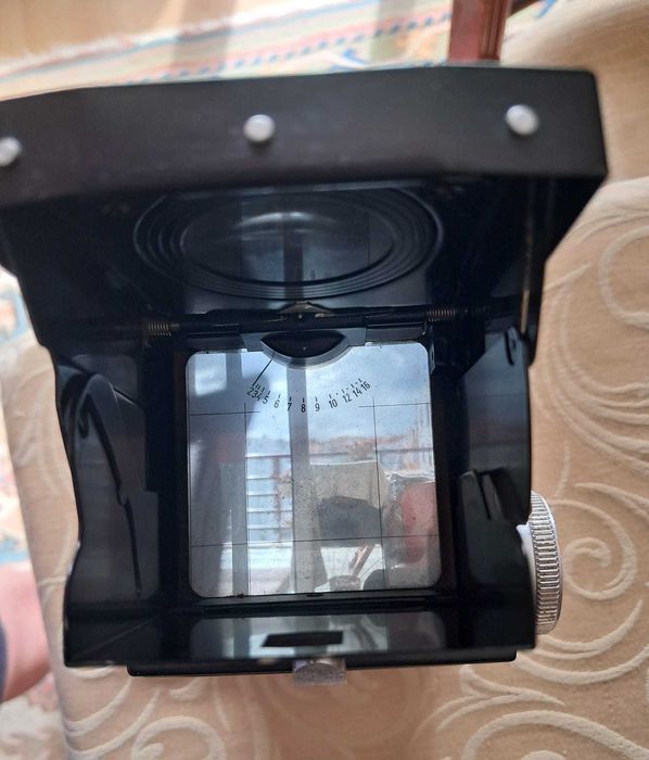 Câmara Zeiss Ikon Ikoflex Favorit Tessar 75mm completa 1957 (TLR)