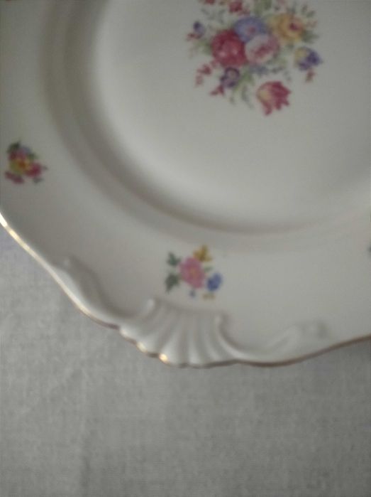 Talerz patera porcelana Chodov 1918-1938