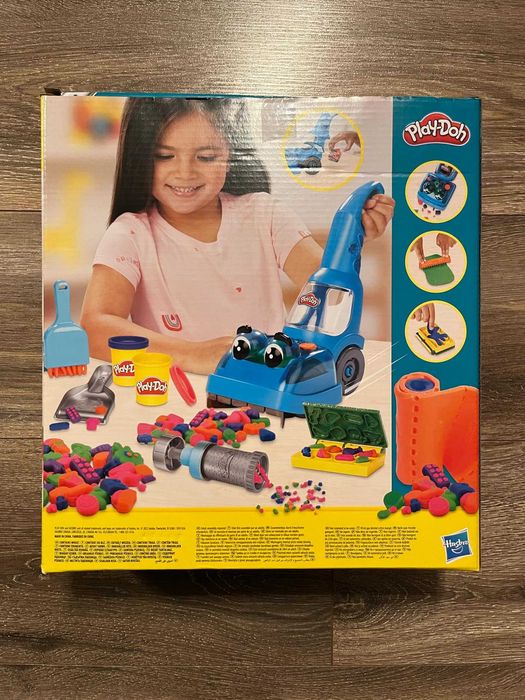 Play-Doh Zestaw Czyszczący I Sprzątający Odkurzacz