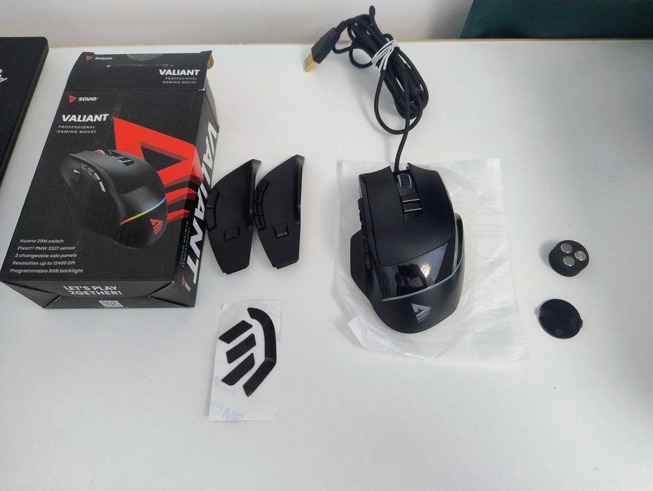 Myszka gamingowa SAVIO VALIANT - Gwarancja 2026