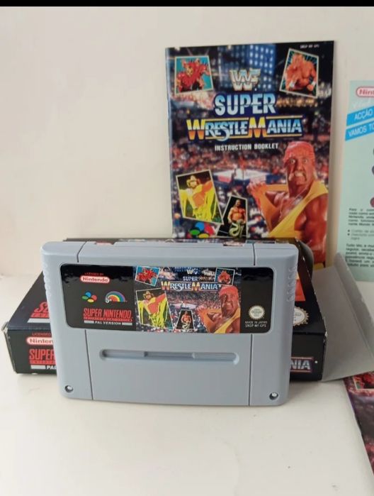 Super WrestleMania -wf super nintendo