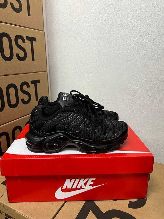 Мужские кроссовки Nike TN Plus All Black Premium. 40-45