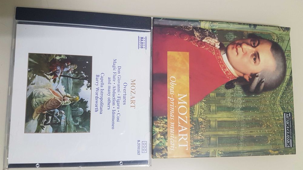 2 CD's de Mozart -