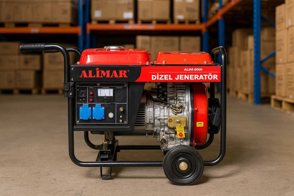 Дизельний генератор Alimar 3,2/3,5кВт генератор дизельный дизельной