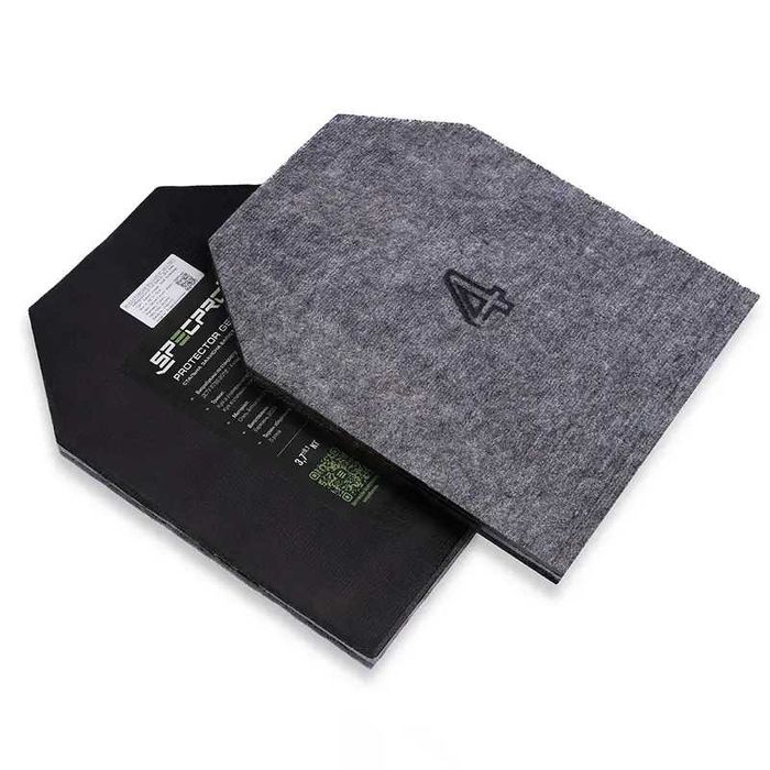 Бронепластина зі шведської сталі Armox 27х34см розмір L 3,7кг