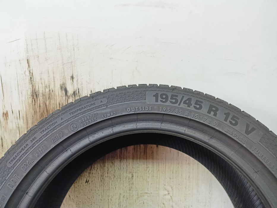 Barum Bravuris 3 HM 195/45/15 2017r. 78V 2x7,1mm 2x7mm (3126)