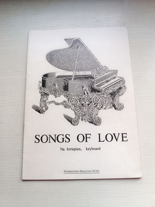 Songs of love nuty na fortepian