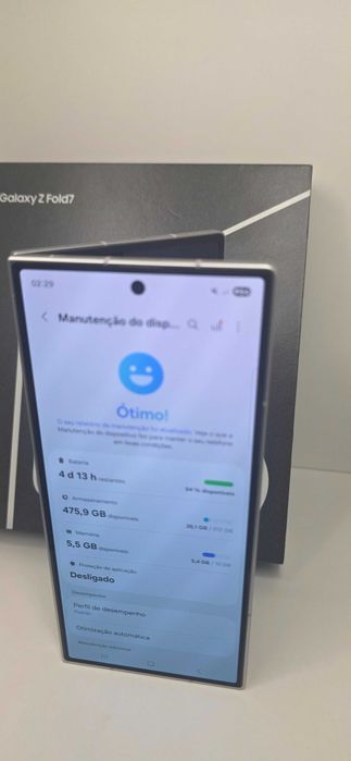 Samsung Z Fold 512GB Titanium Silver – Como Novo | Garantia | Financiamento até 36 X