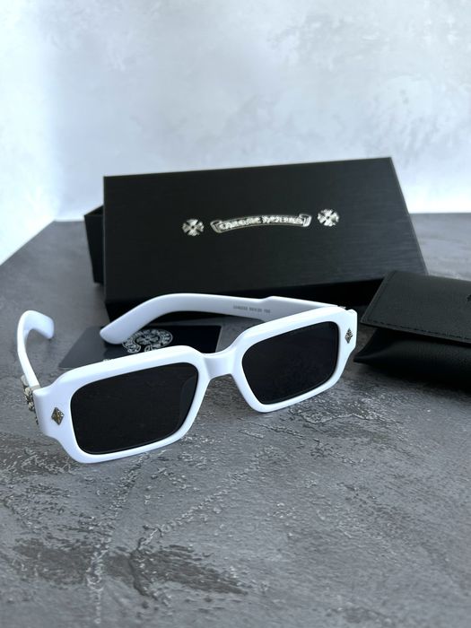 ЛЮКС! Сонцезахисні Окуляри Chrome Hearts / Поляризаційні фотохромні Окуляри Хром Хартс!