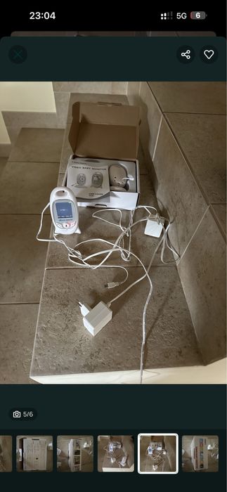 Câmera de vigilância de bebé nova