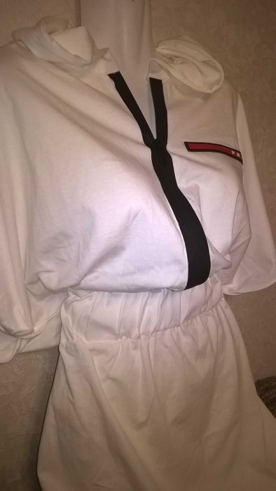 Нова сукня Prada (Італія)! cпортивна мода, натуральний склад! р. XXL