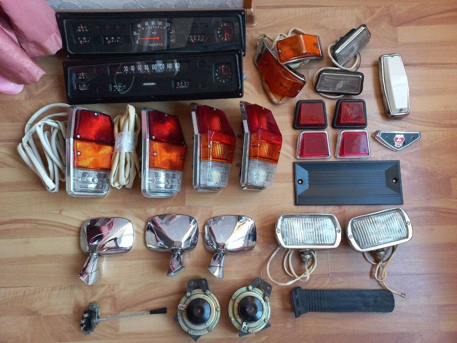 Волга Газ 24 2401 катафоты фонари СССР новые оригинал хром