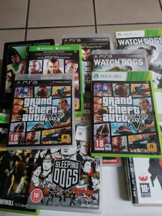GTA V GTA IV Sleeping Dogs Watchdogs Payday 2 The God Father ps3 xbox