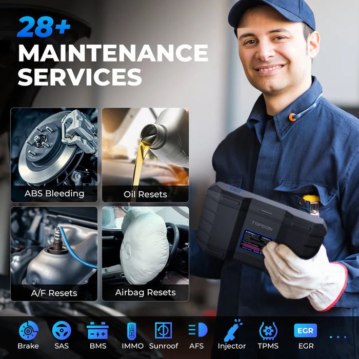 TOPDON ArtiDiag900 BT - Maquina de Diagnóstico Profissional