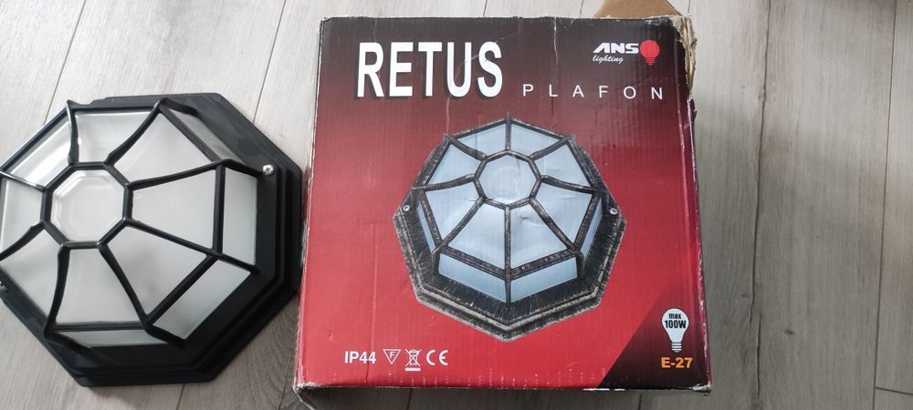 ANS Retus plafon ogrodowy zewnętrzny IP44