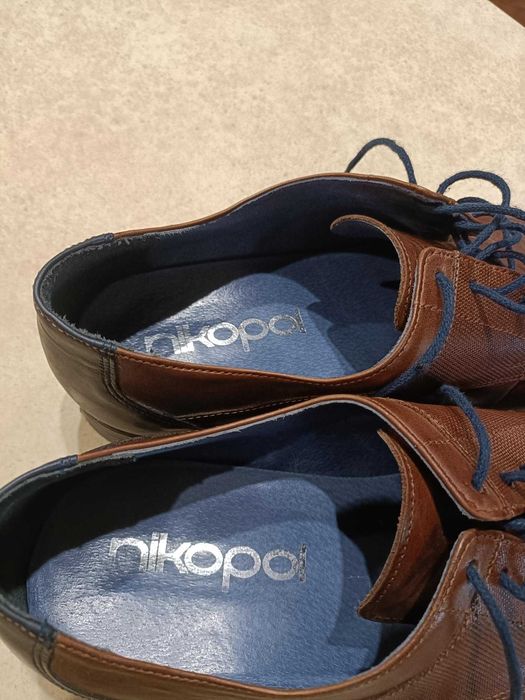 Męskie eleganckie buty Nikopol roz. 44