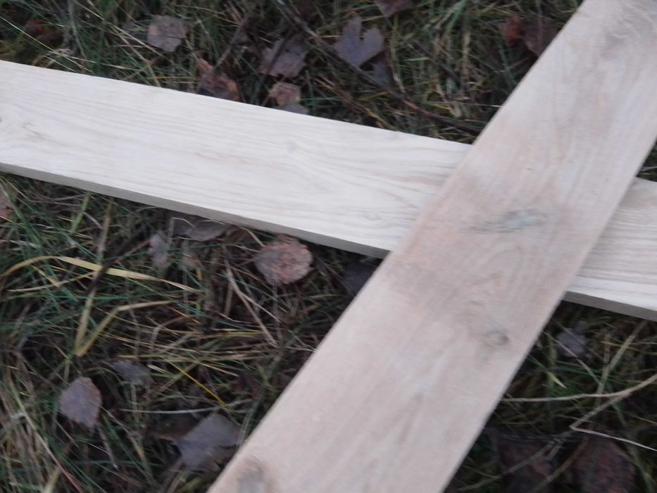 Szlifowana deska dębowa 100 cm, masywna