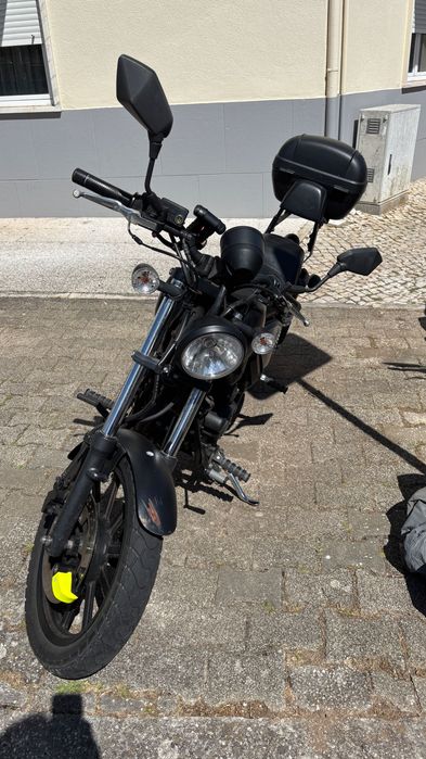 Keeway K-Light 125 (09/2023) – 10.400km – Excelente para cidade + Top Case