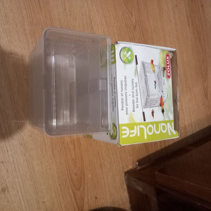 Pojemnik na małe rybki